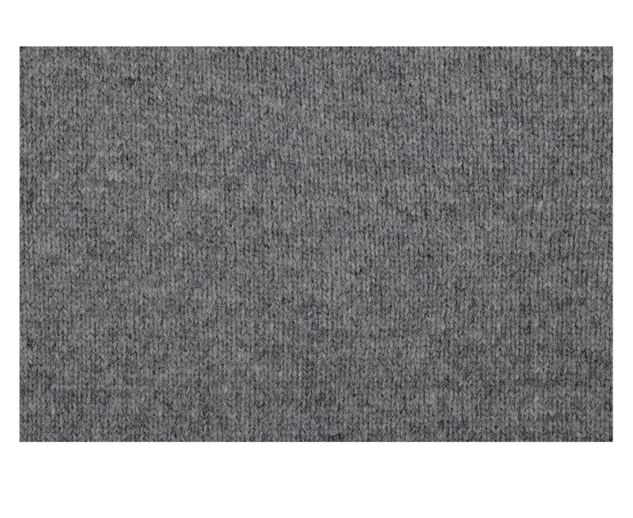 Pull Col Zippé Homme Laine Gris Chiné - KENNETH 8 Pull Col Zippé Homme Laine Gris Chiné - KENNETH – Image 6