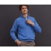 Pull Homme Laine Col Zippé Bleu Mer - KENNETH 2 Pull Homme Laine Col Zippé Bleu Mer - KENNETH -Boutique Pop Mey Edlich 006010bm kenneth bleu mer 1