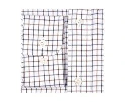 Chemise Flanelle Carreaux Bleus Et Beiges - LINDSAY 14 Chemise Flanelle Carreaux Bleus Et Beiges - LINDSAY -Boutique Pop Mey Edlich 0060307o lindsay bleu et beige 6