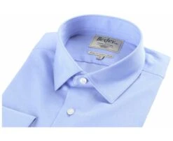 Chemise Bleue 100% Coton - Col Français - MAXIME CLASSIC -Boutique Pop Mey Edlich 00681006 maximeclassic bleu 7
