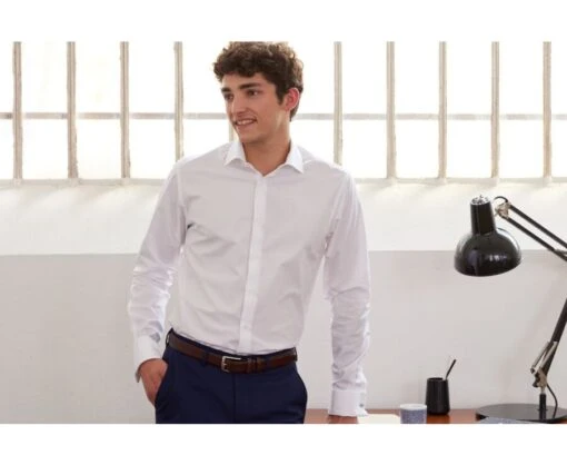 Chemise Blanche à Boutons De Manchettes - PIETRO 5 Chemise Blanche à Boutons De Manchettes - PIETRO -Boutique Pop Mey Edlich 00801004 pietro blanc 1bis