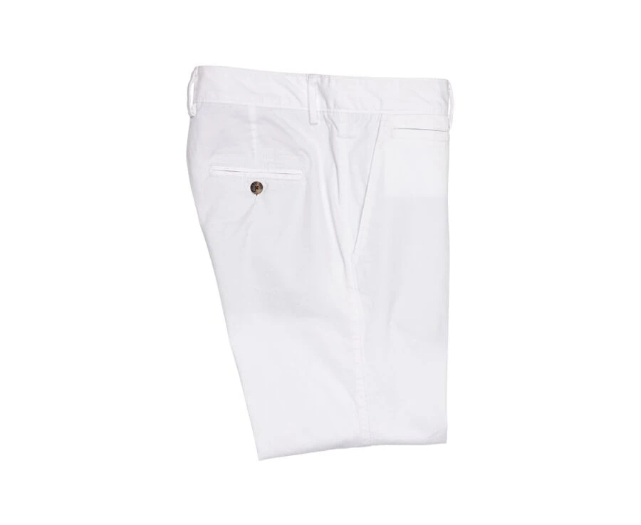 Pantalon Chino Homme Blanc - KYRK 8 Pantalon Chino Homme Blanc - KYRK – Image 6