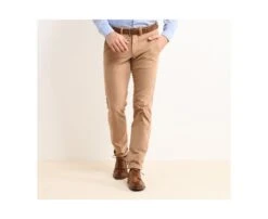Pantalon Chino Homme Camel - KYRK