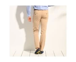 Pantalon Chino Homme Beige Foncé - KYRK -Boutique Pop Mey Edlich 00822036 kyrk beige fonce 3