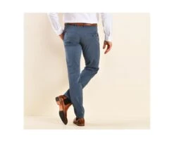 Pantalon Chino Homme Bleu Nordique - KYRK -Boutique Pop Mey Edlich 0082204i kyrk bleu nordique 2 1