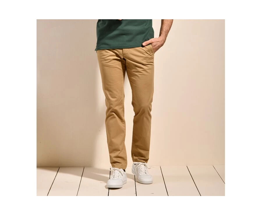 Pantalon Chino Homme Désert - KYRK 3 Pantalon Chino Homme Désert - KYRK