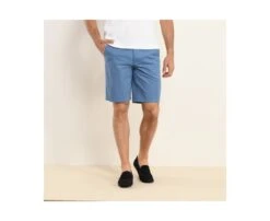 Bermuda Chino Homme Bleu Moyen - BARRY