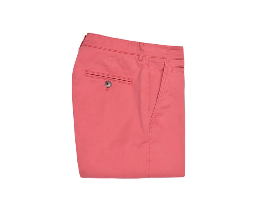 Bermuda Chino Homme Framboise - BARRY 7 Bermuda Chino Homme Framboise - BARRY – Image 5