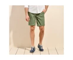 Bermuda Chino Homme Vert Sauge - BARRY