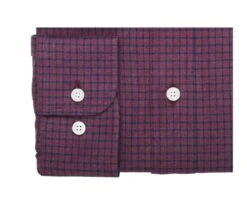 Chemise Flanelle Rouge Sombre à Petits Carreaux Navy - BRODY -Boutique Pop Mey Edlich 008390bt brody rouge sombre et navy 6