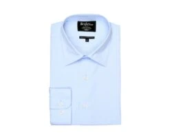 Chemise Bleu Pâle En Coton Double Fil - ALBERT CLASSIC 10 Chemise Bleu Pâle En Coton Double Fil - ALBERT CLASSIC -Boutique Pop Mey Edlich 0084203s albertclassic bleu pale 1