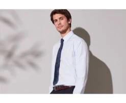 Chemise Bleu Pâle En Coton Double Fil - ALBERT CLASSIC 9 Chemise Bleu Pâle En Coton Double Fil - ALBERT CLASSIC -Boutique Pop Mey Edlich 0084203s albertclassic bleu pale 4 1