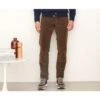 Pantalon Chino Velours Côtelé Homme Olive - NORMAN -Boutique Pop Mey Edlich 00859061 norman olive 1
