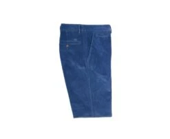 Pantalon Chino Velours Côtelé Homme Bleu Denim - NORMAN -Boutique Pop Mey Edlich 0085906j norman bleu denim 5