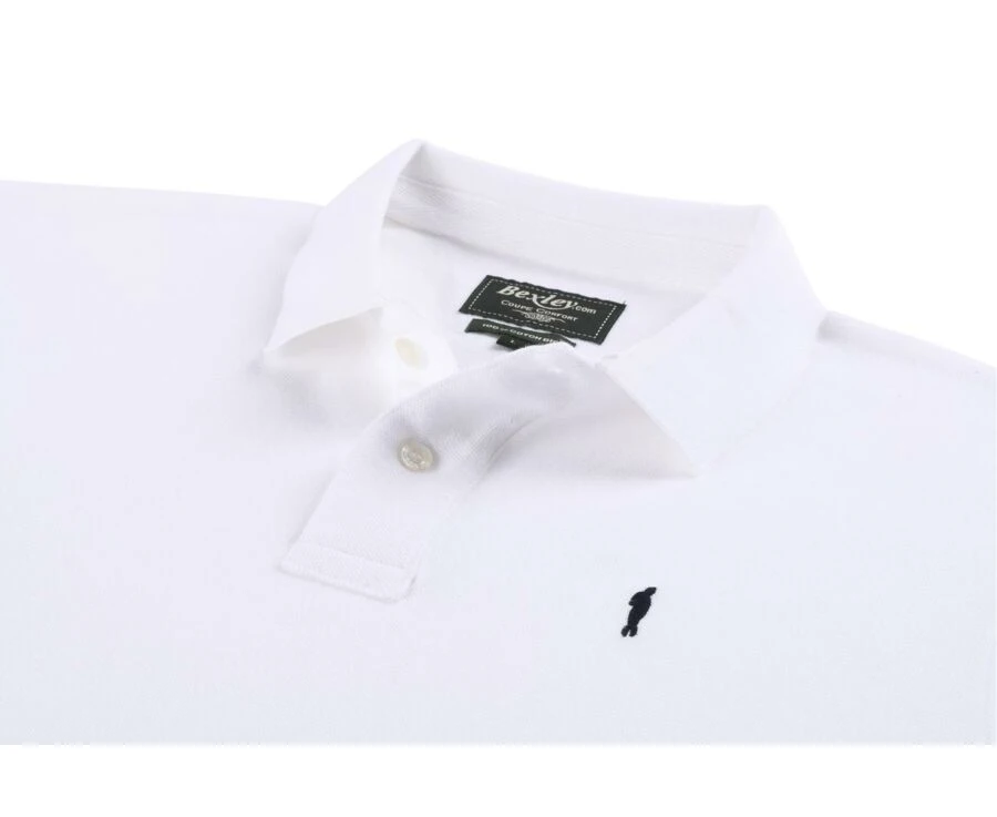 Polo Blanc Homme - GARETH 8 Polo Blanc Homme - GARETH – Image 6