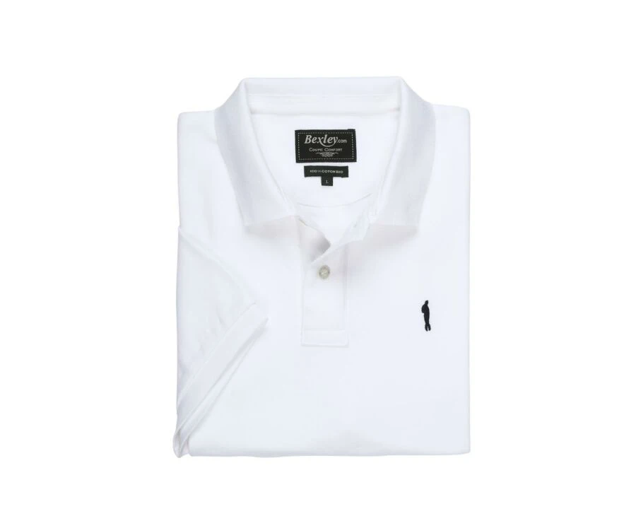 Polo Blanc Homme - GARETH 6 Polo Blanc Homme - GARETH – Image 4