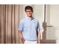 Polo Homme Bleu Ciel - GARETH