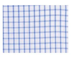 Chemise Blanche Carreaux Bleus - Col Américain - GRAYSON -Boutique Pop Mey Edlich 0094300a grayson bleu et blanc 9