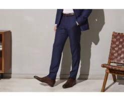 Pantalon De Costume Homme Bleu Pétrole - LAZARE -Boutique Pop Mey Edlich 0095702u pantalonlazare bleu petrole 3bis 1