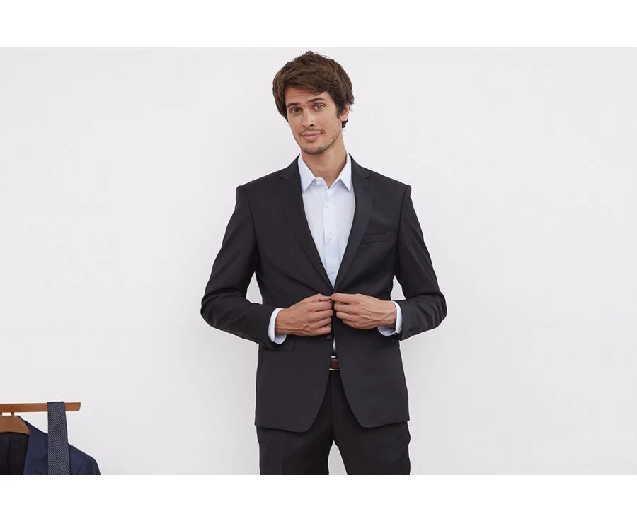Veste De Costume Homme Noir - LAZARE 3 Veste De Costume Homme Noir - LAZARE