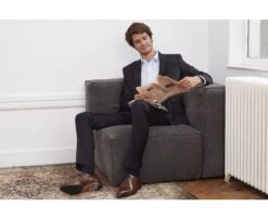 Veste De Costume Homme Noir - LAZARE 9 Veste De Costume Homme Noir - LAZARE -Boutique Pop Mey Edlich 00958010 veste lazare noir 3