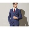 Veste De Costume Homme Bleu Chiné - LAZARE -Boutique Pop Mey Edlich 0095801s vestelazare bleu chine 1 1