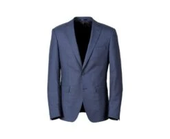 Veste De Costume Homme Bleu Chiné - LAZARE -Boutique Pop Mey Edlich 0095801s vestelazare bleu chine 4 1
