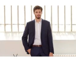 Veste De Costume Homme Bleu Pétrole - LAZARE