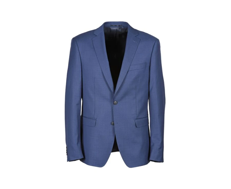 Veste De Costume Homme Bleu Franc - LAZARE 6 Veste De Costume Homme Bleu Franc - LAZARE – Image 4