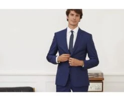 Veste De Costume Homme Marine - LAZARE