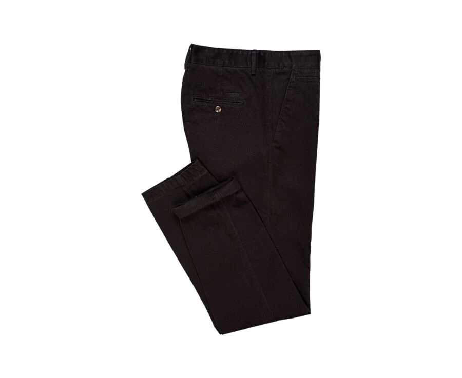 Pantalon Chino Homme Noir - NIGEL II 6 Pantalon Chino Homme Noir - NIGEL II – Image 4