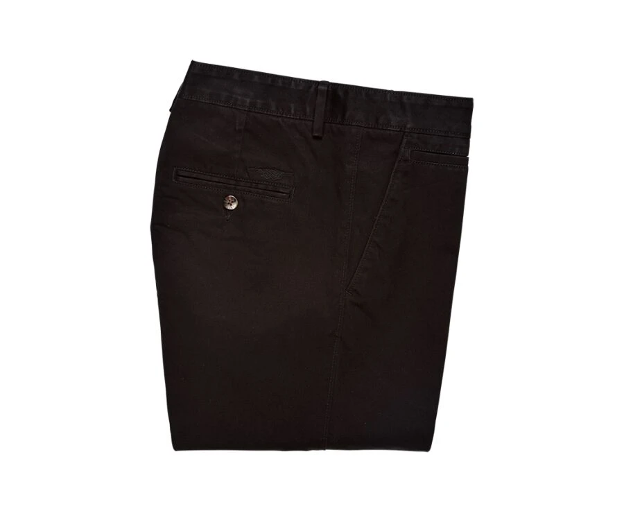 Pantalon Chino Homme Noir - NIGEL II 7 Pantalon Chino Homme Noir - NIGEL II – Image 5
