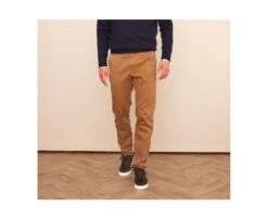 Pantalon Chino Homme Caramel - NIGEL II