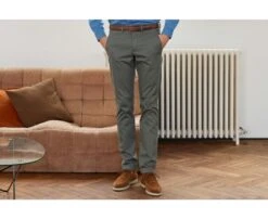 Pantalon Chino Homme Vert Sauge - NIGEL II