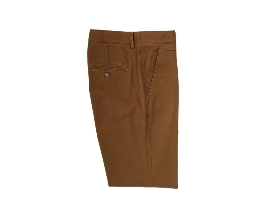 Pantalon Chino Homme Caramel Foncé - NIGEL II 7 Pantalon Chino Homme Caramel Foncé - NIGEL II – Image 5