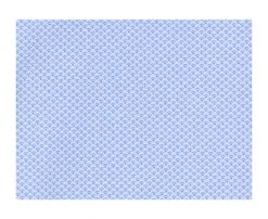 Chemise Blanche Imprimée Motifs Bleus - Col Français - OSCAR 13 Chemise Blanche Imprimée Motifs Bleus - Col Français - OSCAR -Boutique Pop Mey Edlich 00978009 oscar bleu clair et blanc 9