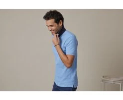 Polo Bleu Moyen Homme - ANDY II -Boutique Pop Mey Edlich 0099800d andyii bleu moyen 3bis