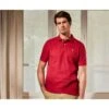 Polo Homme Rouge Sombre - ANDY II