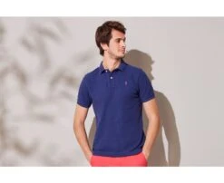 Polo Homme Bleu Navy - ANDY II -Boutique Pop Mey Edlich 0099809b andy ii bleu navy 1