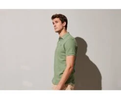 Polo Homme Vert Sauge - ANDY II -Boutique Pop Mey Edlich 0099809t andy ii vert sauge 3