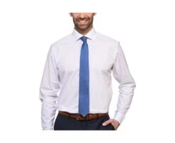 Cravate En Soie Bleu Micro Pois Blanc -Boutique Pop Mey Edlich 0100100a cravatesoiemicropoisii bleu et blanc 2