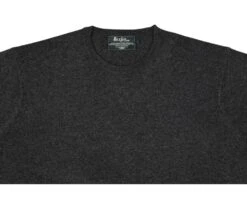 Pull Laine Homme Col Rond Gris Anthracite Chiné - CONAN -Boutique Pop Mey Edlich 0104201n conan gris anthracite chine 8