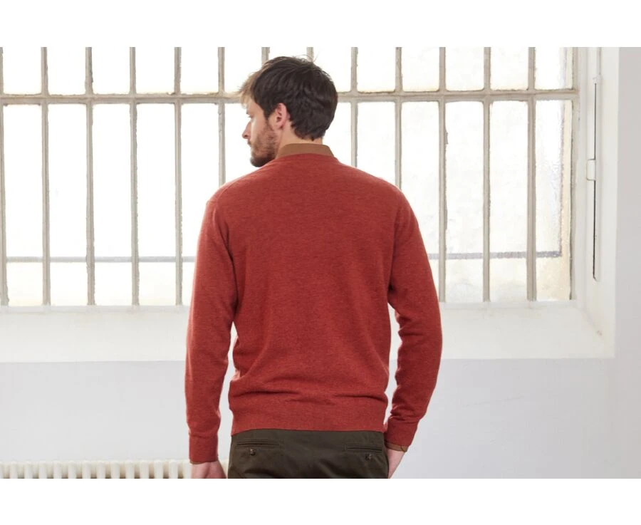 Pull Col Rond Homme Laine Epice Chiné - CONAN 5 Pull Col Rond Homme Laine Epice Chiné - CONAN – Image 3