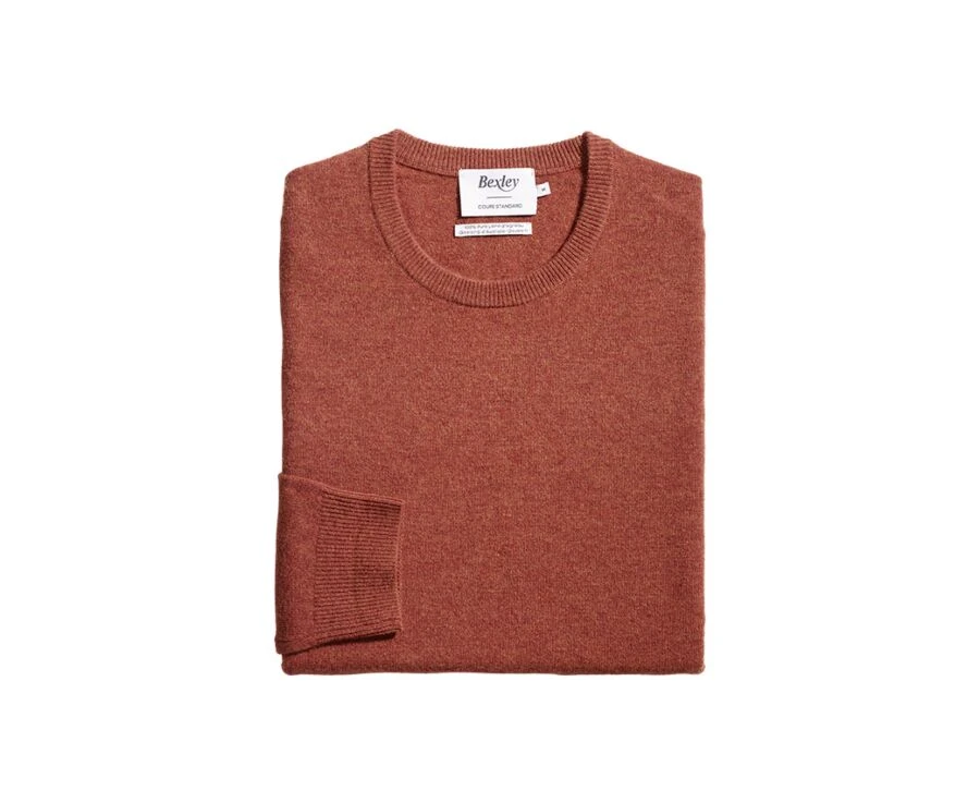 Pull Col Rond Homme Laine Epice Chiné - CONAN 6 Pull Col Rond Homme Laine Epice Chiné - CONAN – Image 4