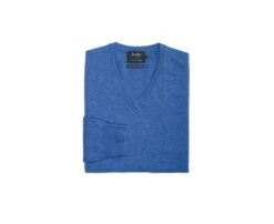 Pull Homme Laine Col V Bleu Mer - ELIAN -Boutique Pop Mey Edlich 010440bm elian bleu mer 4
