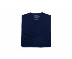 Pull Fin Homme Coton Bio/cachemire Col Rond Navy - VLADIMIR -Boutique Pop Mey Edlich 0104500w vladimir navy 4 1 1