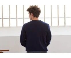 Gilet Homme Laine Bleu Marine - OWEN II 10 Gilet Homme Laine Bleu Marine - OWEN II -Boutique Pop Mey Edlich 0112706t owen ii bleu marine 3