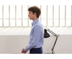 Chemise Coton Rayée Bleu Et Blanc - MAXIMILIEN 10 Chemise Coton Rayée Bleu Et Blanc - MAXIMILIEN -Boutique Pop Mey Edlich 0116300f maximilien bleu ocean et blanc 3bis