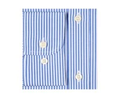 Chemise Coton Rayée Bleu Et Blanc - MAXIMILIEN 12 Chemise Coton Rayée Bleu Et Blanc - MAXIMILIEN -Boutique Pop Mey Edlich 0116300f maximilien bleu ocean et blanc 8