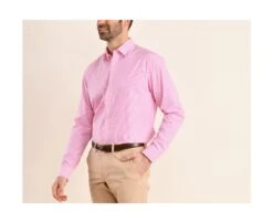 Chemise Coton Rayée Rose Et Blanc - MAXIMILIEN -Boutique Pop Mey Edlich 0116302p maximilien rose et blanc 4